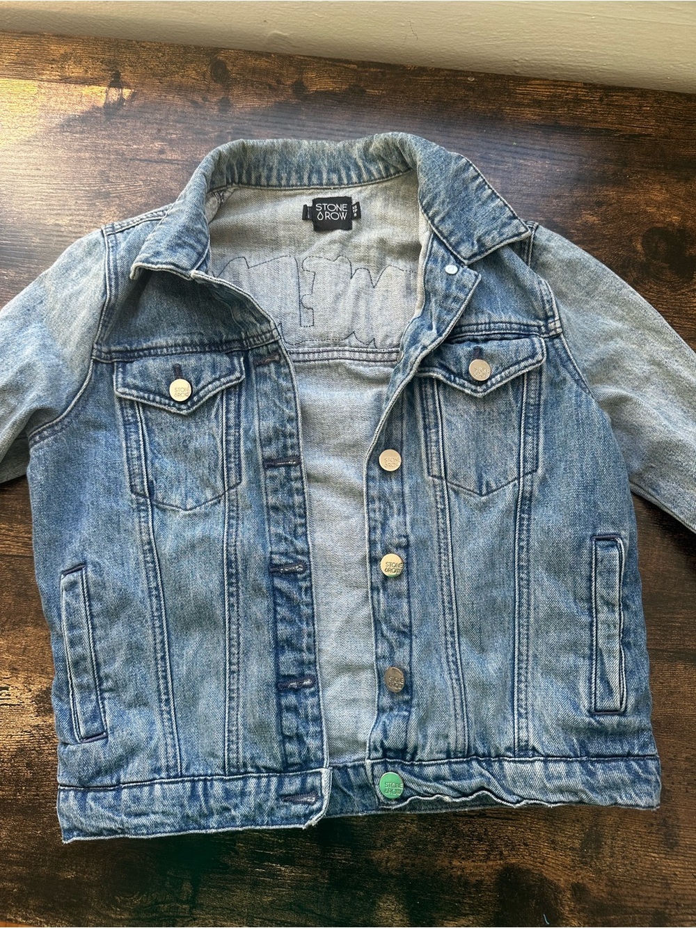 STONE ROW DENIM JACKET XS - Picture 5 of 11